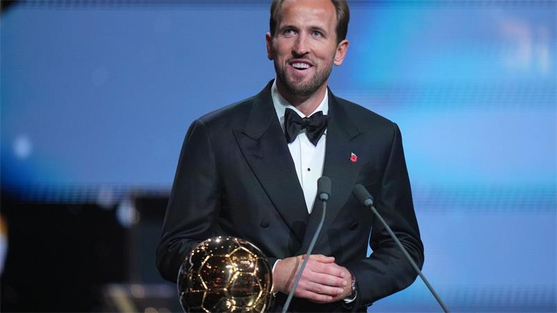 Harry Kane ist mit dem Ballon d’Or ausgezeichnet worden.