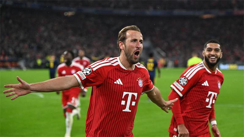 Harry Kane lässt den FC Bayern über das 2:1 jubeln. 