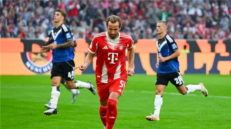 Harry Kane traf auch gegen den HSV.