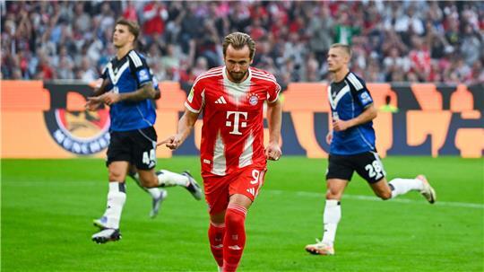 Harry Kane traf auch gegen den HSV.