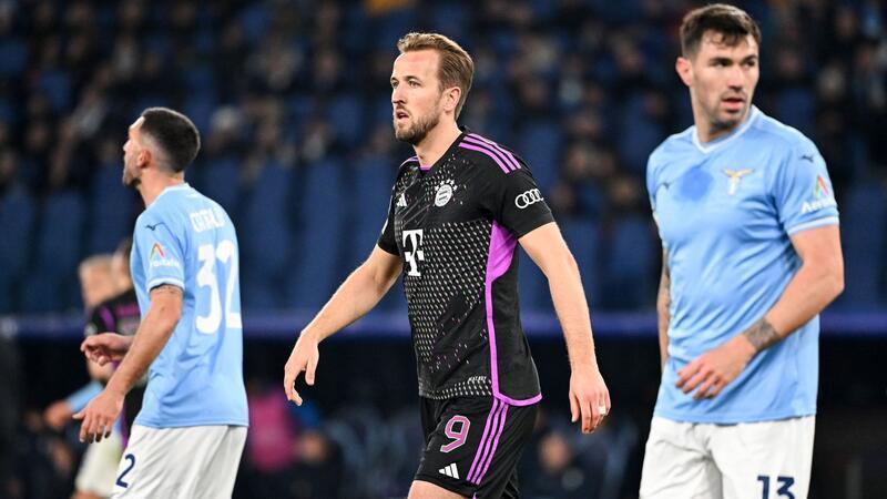 Alarmstufe Rot: FC Bayern droht Königsklassen-K.o. Harry Kane und die Bayern kassierten in Rom eine Niederlage.