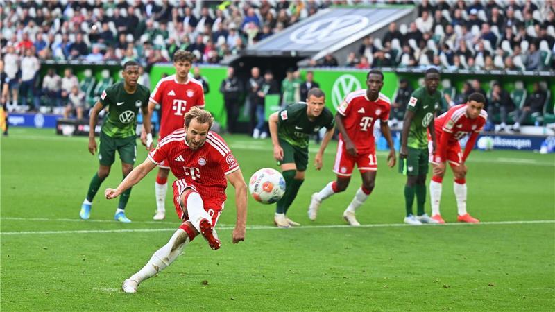 Harry Kane verschoss erstmals einen Strafstoß in der Bundesliga.
