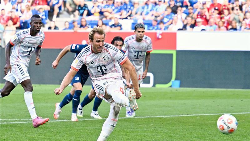 Auf Kane ist Verlass: FC Bayern siegt zum Oktoberfest-Start Harry Kane war nicht nur vom Punkt treffsicher.