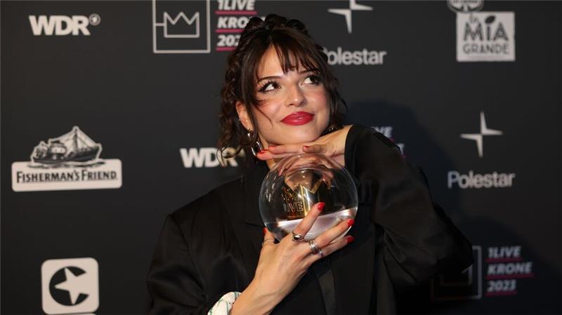 Ski Aggu, Nina Chuba und Ayliva für „1Live-Krone“ nominiert Hat auch schon einige Kronen daheim: Nina Chuba ist unter anderem als „Bester Live Act“ nominiert. (Archivfoto)