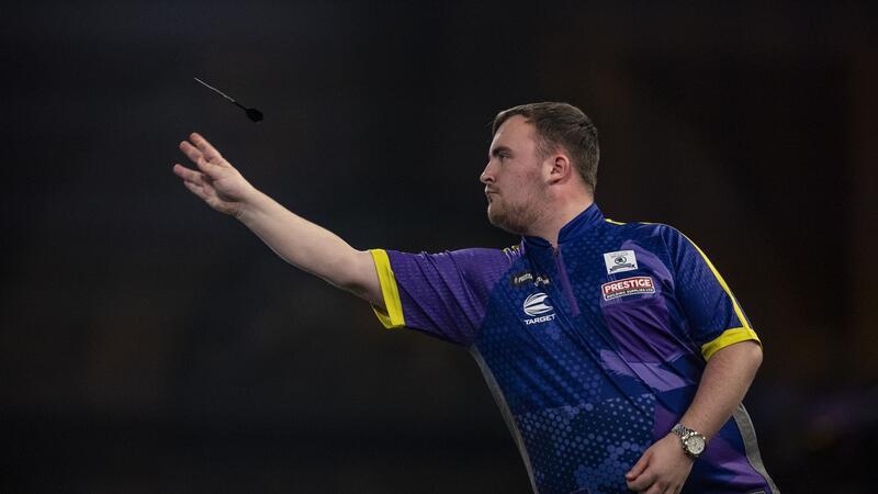 Darts-Teenie siegt weiter: Littler in London im Achtelfinale Hat bei seinem WM-Debüt das Achtelfinale erreicht: Luke Littler.