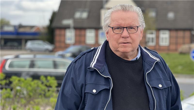 Hat ein buntes Dienstleben in der Stader Innenstadt hinter sich: Wolfgang Reinecke.