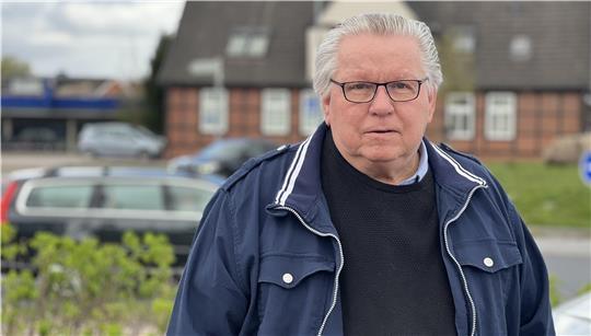 Hat ein buntes Dienstleben in der Stader Innenstadt hinter sich: Wolfgang Reinecke.