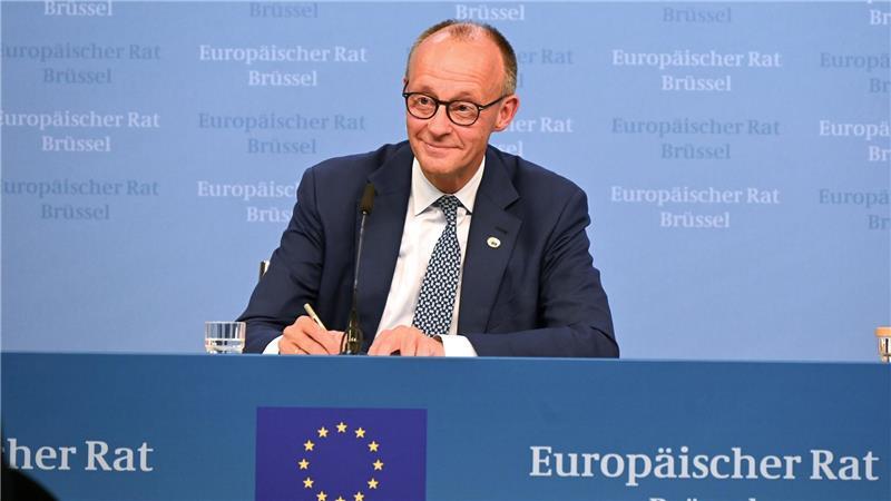 So war Merz‘ erster EU-Gipfel Hat sich „ausgesprochen wohl gefühlt“: Bundeskanzler Friedrich Merz bei seinem ersten EU-Gipfel in Brüssel.