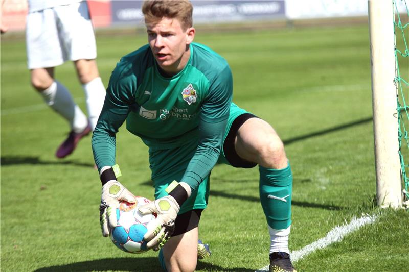 Hat sich für Heeslingen entschieden: Schlussmann Leander Hoppenrath aus Selsingen, aktuell Keeper der U19 von A/O/B/H/H. Foto: Manfred Krause