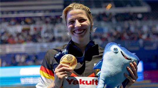 Hat sich mit ihrer WM-Goldmedaille einen Traum erfüllt: Angelina Köhler.
