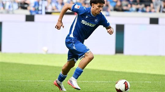 Hat sich pro DFB entschieden: KSC-Jungstar Louey Ben Farhat. (Archivbild)