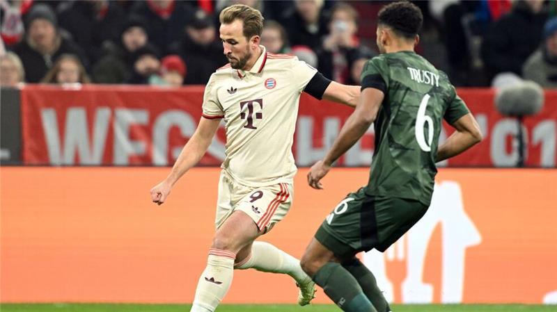 Hatt in der ersten Halbzeit die beste Chance: Harry Kane