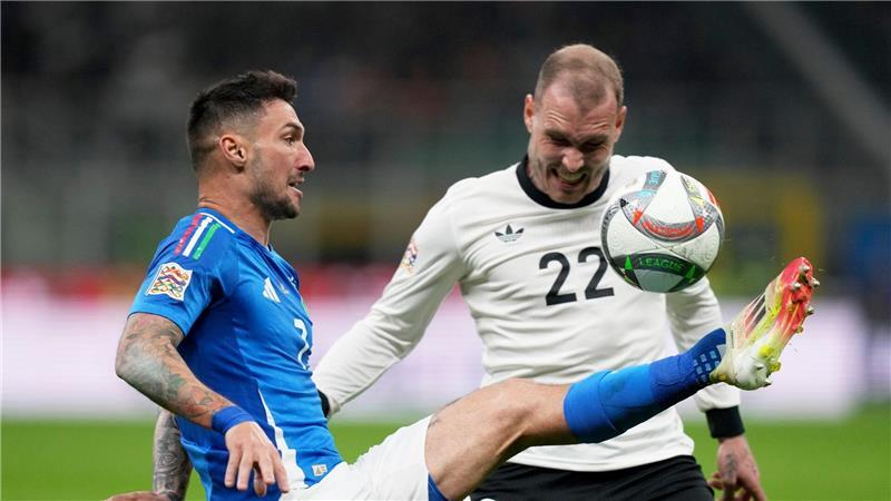 „Schöne Geschichte“: Goretzka mit Siegtor in Italien Hatte links hinten zu kämpfen: David Raum.