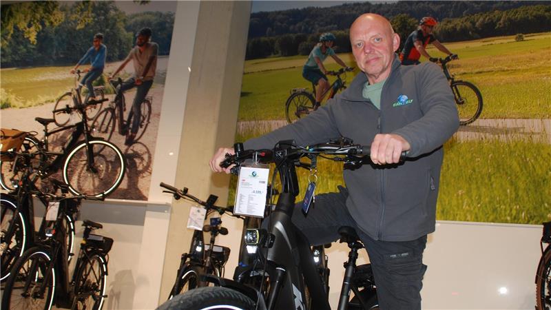 Hauke Krusewitz leitet die Radwelt in Harsefeld.