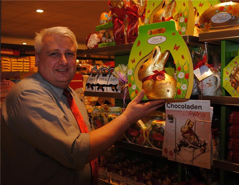 Hauke Scheepker ist Leiter der Marktkauf-Filiale.