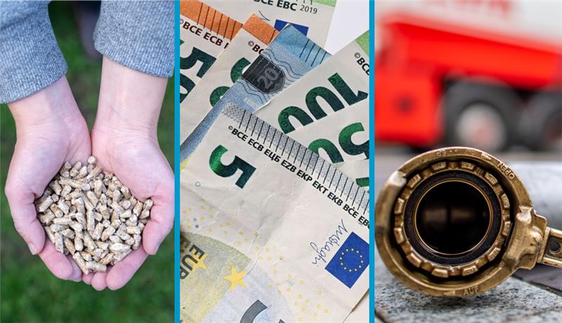 Härtefallhilfe kommt: Wer den Zuschuss für Heizöl und Pellets erhält Haushalte mit besonders starken Preissteigerungen bei Heizöl, Flüssiggas oder Holzpellets können bald mit einer Entlastung rechnen. Fotos: dpa