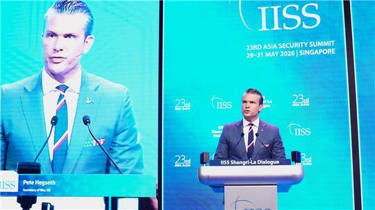 Hegseth hat Europa in Singapur scharf kritisiert.