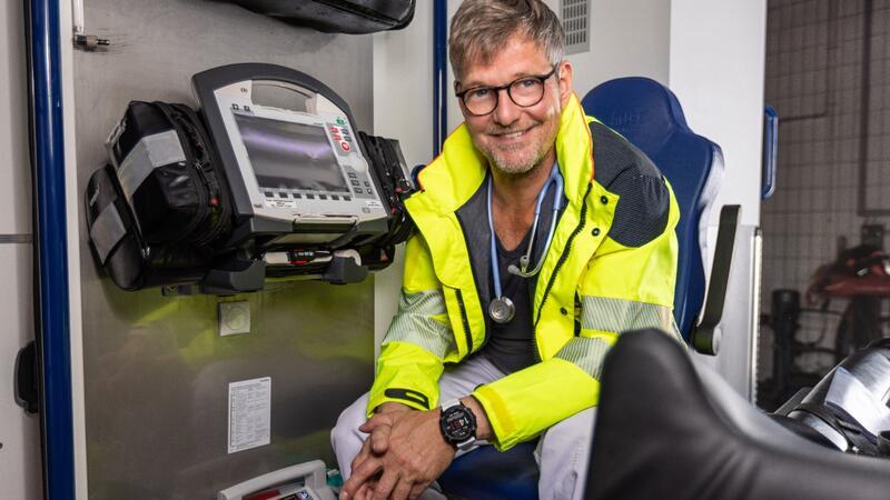 Hehres Ziel: Notfallmediziner Dr. Lüder Warnken will Deutschland zum besten Ersthelferland der Welt machen.