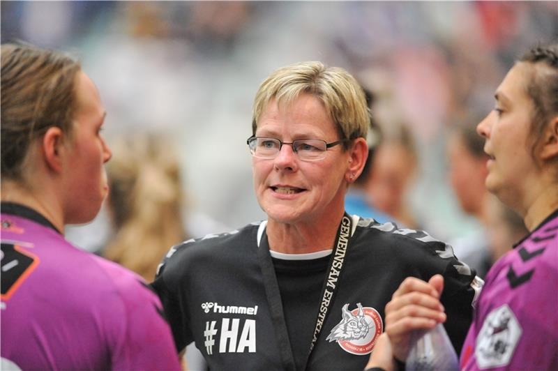 Wie Heike Axmann mit dem Aus bei den Luchsen umgeht Heike Axmann hatte in den vergangenen zwei Jahren „mega viel Spaß“ bei den Luchsen. Foto: Jan Iso Jürgens (Archiv)