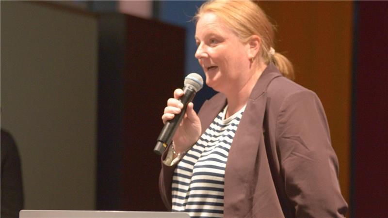 Heike Groß ist kommissarische Leiterin der Hauptschule Süd in Buxtehude.