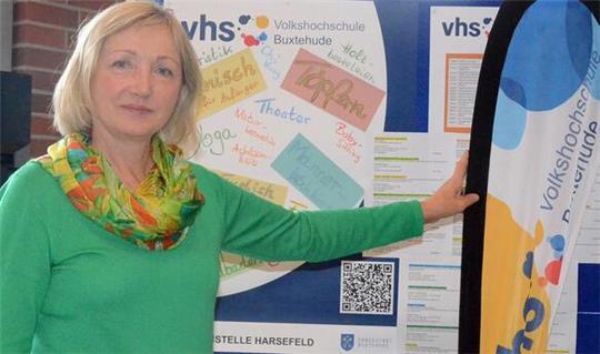 Heike Stahn ist die neue Außenstellen-Leiterin der Volkshochschule in Harsefeld.