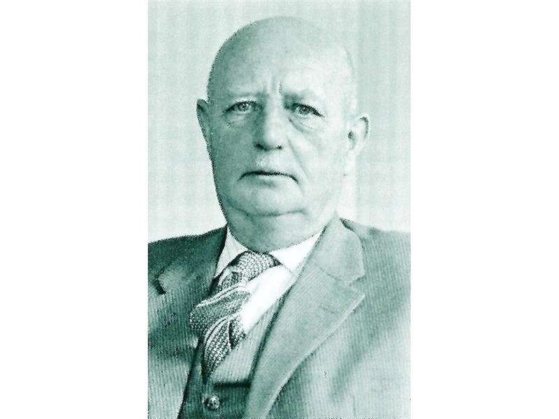 Heimat- forscher Julius Quast.