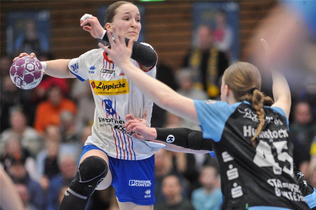 Heimspiel des Buxtehuder SV gegen HSG Blomberg-Lippe am 16. März 2025.