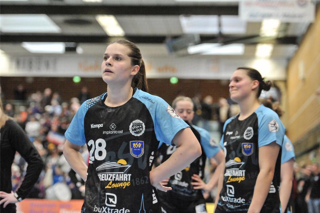 Heimspiel des Buxtehuder SV gegen HSG Blomberg-Lippe am 16. März 2025.