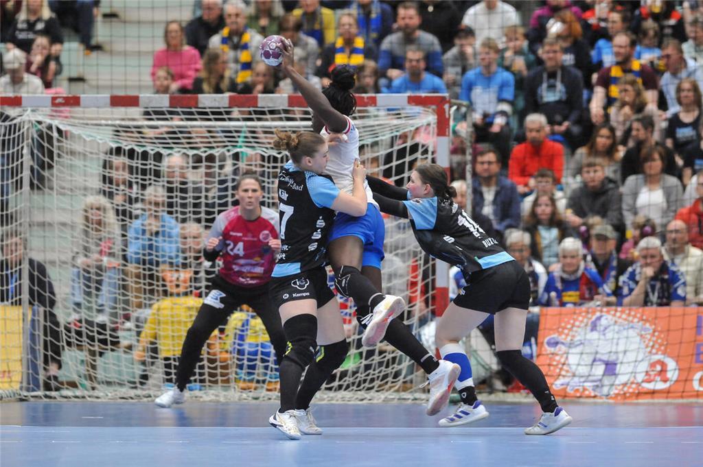 Heimspiel des Buxtehuder SV gegen HSG Blomberg-Lippe am 16. März 2025.