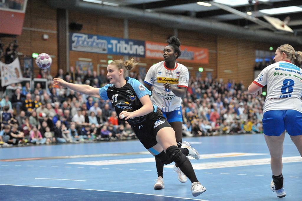 Heimspiel des Buxtehuder SV gegen HSG Blomberg-Lippe am 16. März 2025.