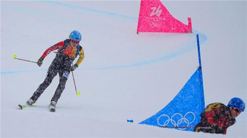 Helena Euringer schied früh aus.