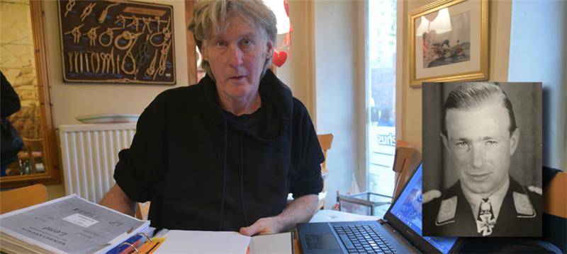 „Helmut Lent (kl. Foto) wurde verklärt. Die Akte ist gesäubert worden, es ist viel Material verschwunden.“ Michael Quelle (gr. Foto) trug mit seinen Recherchen maßgeblich zur Entscheidung der Bundeswehr, die Kaserne in Rotenburg umzubenennen, bei.