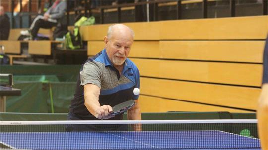 Helmut Safka holte den ersten Platz bei den Senioren 80.