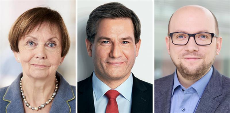 Herlind Gundelach (CDU, 68 Jahre), etin Hakverdi (SPD, 48 Jahre) sowie Manuel Sarrazin (Bündnis90/Die Grünen, 35 Jahre).