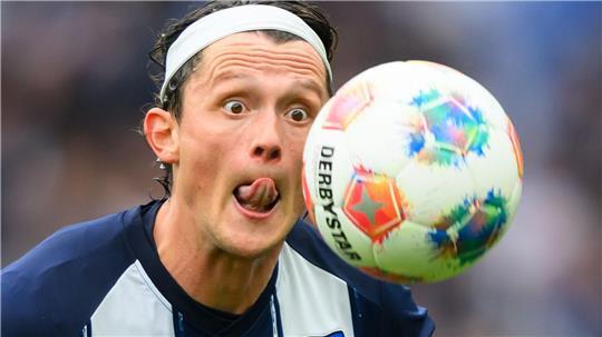 Hertha Kapitän Fabian Reese spielte über drei Jahre in Kiel. (Archivbild)