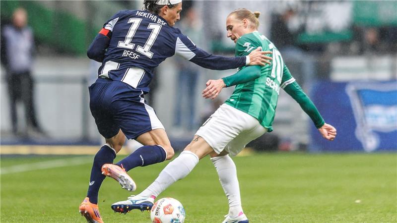 Heimtor und Sieg: Hertha-Premieren beim 2:1 gegen Münster Hertha war in der agilen Partie zumeist spielbestimmend.