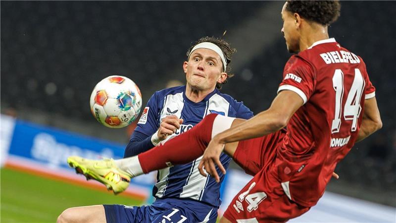 Herthas Kapitän Fabian Reese lässt in dieser Saison einige Chancen ungenutzt. 