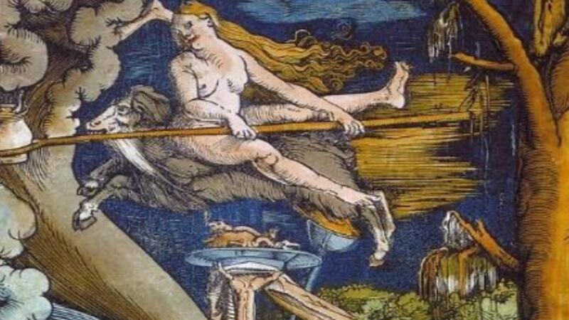 Verfolgung: Warum in Buxtehude mehr Hexen verbrannt wurden als in Stade Hexensabbat: Hexen in Vorbereitung von Verbrechen(Hans Baldung Grien, 1510).