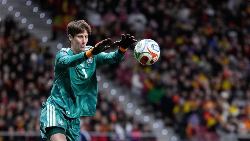 Berger über Zukunft: „Wenn der Trainer mich haben möchte...“ Hielt oft gut, aber gegen Spanien nicht fehlerlos: Ann-Katrin Berger.