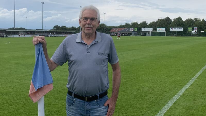 Hier bei der SV Ahlerstedt/Ottendorf baute Wolfgang Diekmann einst die Schiedsrichterabteilung auf.
