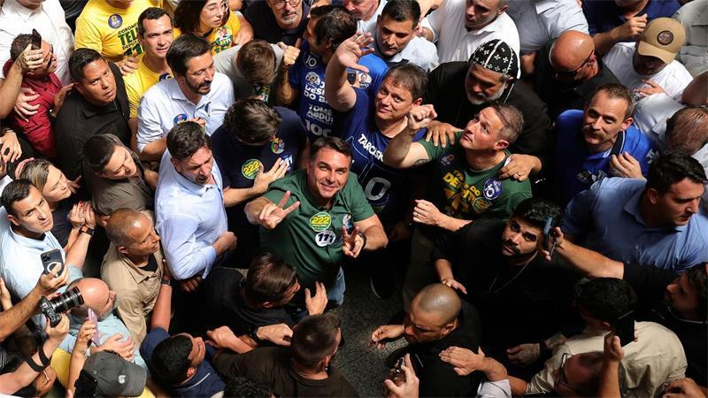 Bolsonaro-Sohn fordert Brasiliens Präsidenten Lula heraus „Hier fließt das Blut Bolsonaros“, sagte Flávio Bolsonaro. (Archivbild)