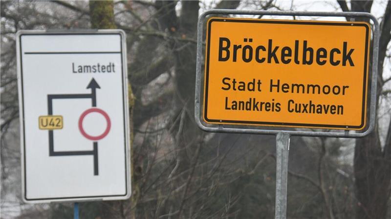 Monatelange Vollsperrung bei Lamstedt sorgt für Ärger Hier geht's vorerst nicht nach Lamstedt.