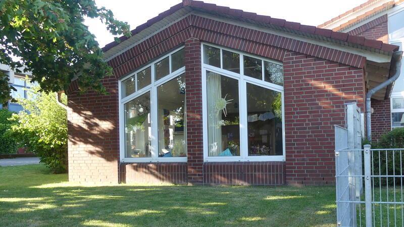 Hier, im Anbau der Louis-Wattel-Halle, ist jetzt Assels Jugendtreff. Zuvor war hier auch die Übergangskita beheimatet.