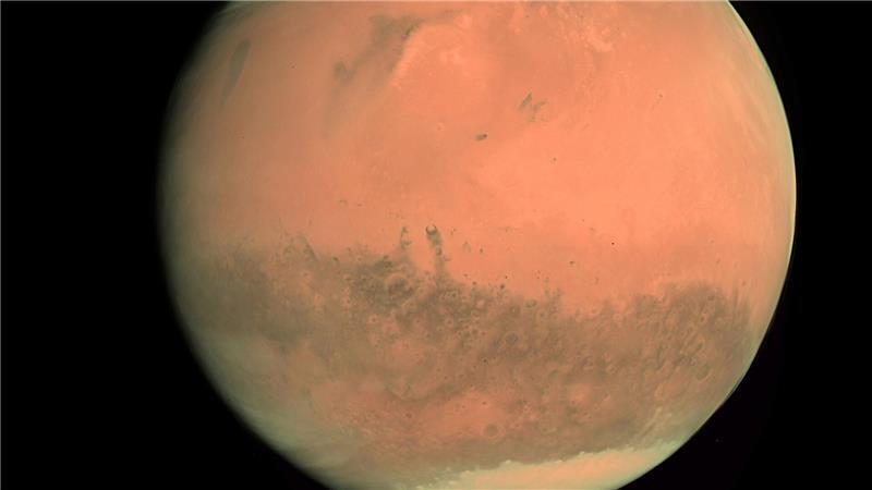 Hier ist der Mars auf einer Aufnahme der Europäischen Weltraumagentur Esa zu sehen (Archivfoto).
