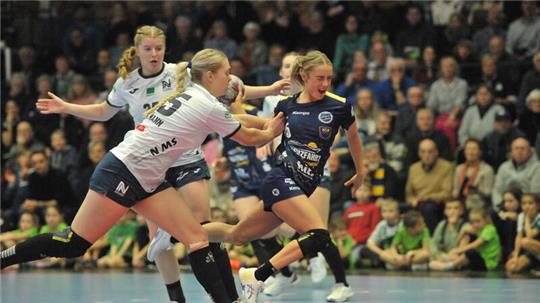 Hier spielte Sinah Hagen noch für den BSV gegen Neckarsulm. Nun hat sie das Trikot getauscht.