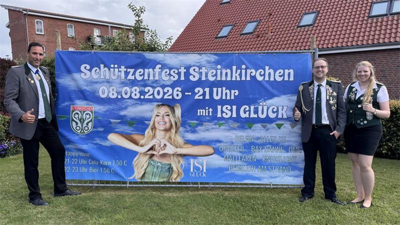 Highlight am Schützenfest-Samstag: Mallorca-Party-Star Isi Glück tritt bei der Zeltdisco auf und bringt Hits, gute Laune und eine ausgefeilte Liveshow mit.