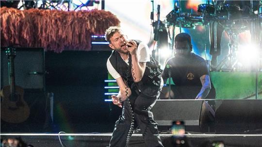 Hinter der Comic-Band Gorillaz verbergen sich der Blur-Sänger Damon Albarn und andere Künstler. (Archivbild)