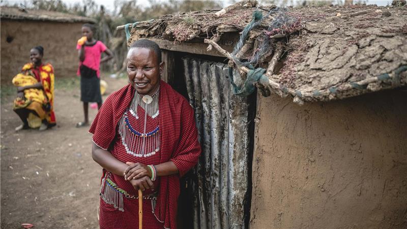 Hirtenvölker wie die Massai in Kenia müssen wegen des Klimawandels zum Teil ihre Siedlungsgebiete verlassen.