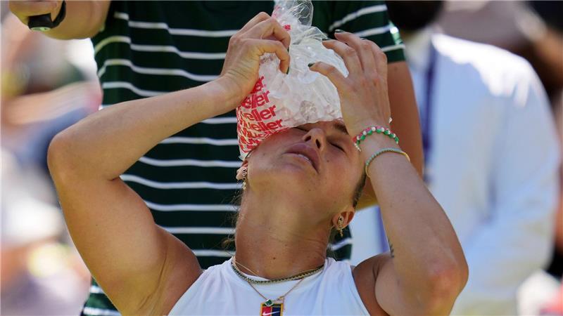 Hitze - Eisbeutel hilft beim WTA