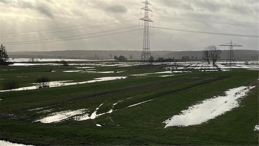 Hochwasser-Alarm an der Lühe und in Dammhausen.